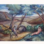 435 5020 OIL PAINTING